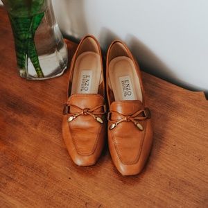 ENZO ANGIOLINI LOAFER WITH BOW TIE DETAIL